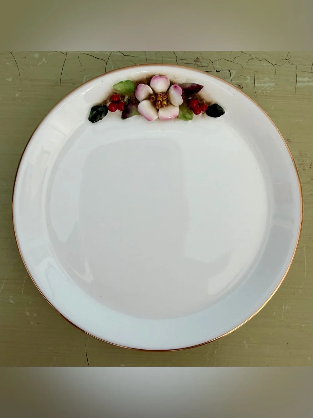 Coalport Floral Trinket Dish Plate
